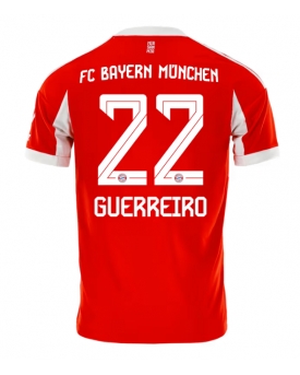 Billige Fotballdrakt Bayern Munich Raphael Guerreiro #22 Replika Hjemmedrakt 2025-26 Kortermet Billige Fotballdrakt Bayern Munich Raphael Guerreiro #22 Replika Hjemmedrakt 2025-26 Kortermet